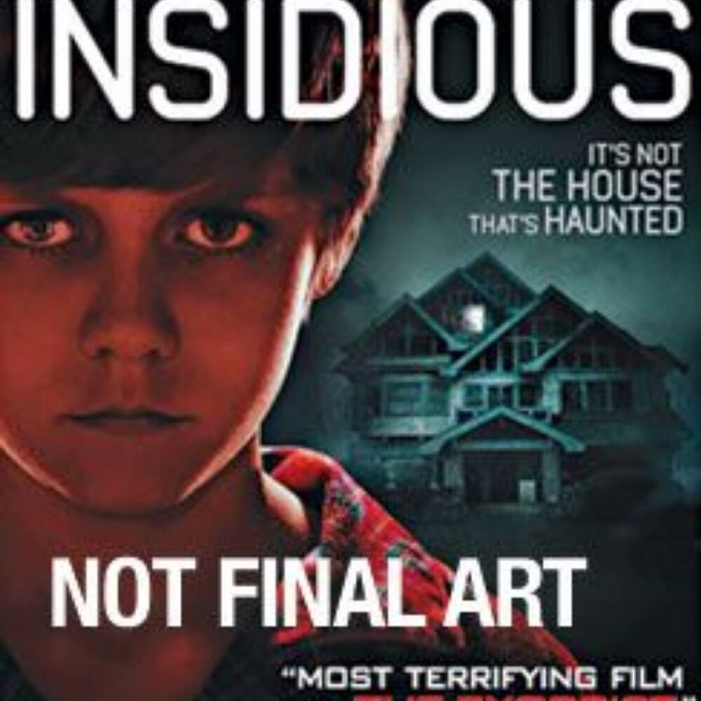 Insidious DVD 2010 PG13 Patrick Wilson Psychological Horror From James Wan